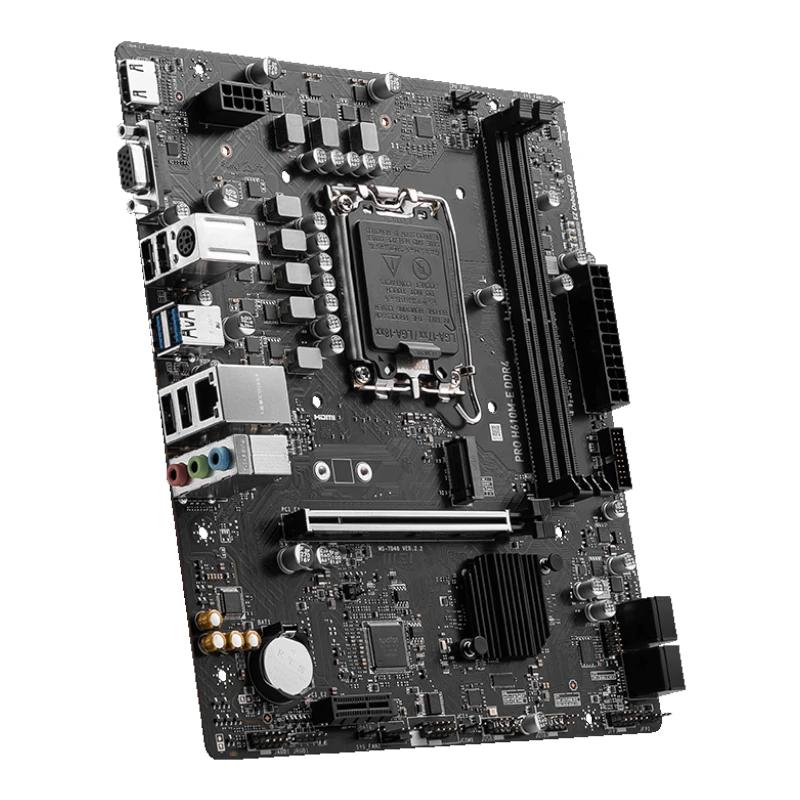 Placa base MSI PRO H610M-E DDR4 mATX 1700