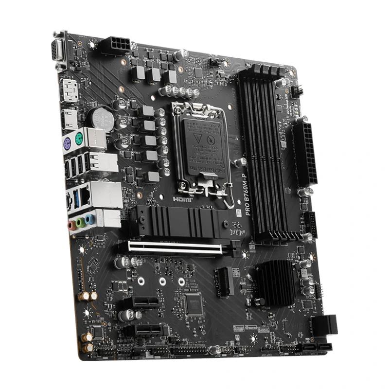 Placa base MSI PRO B760M-P DDR5 mATX LGA1700 