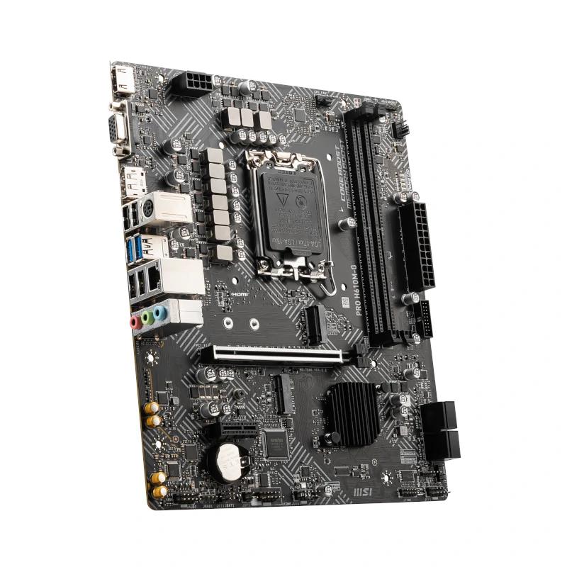 Placa base MSI PRO H610M-G DDR5 mATX 1700 