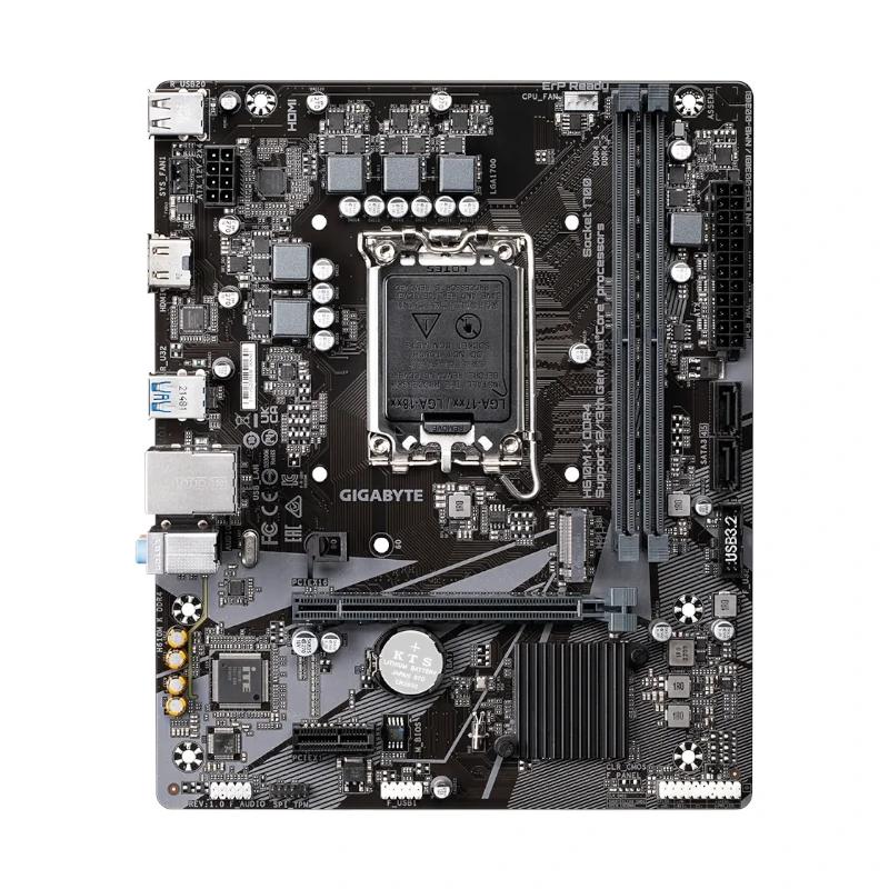 Gigabyte Placa Base H610M K DDR4  mATX 1700 - detalle