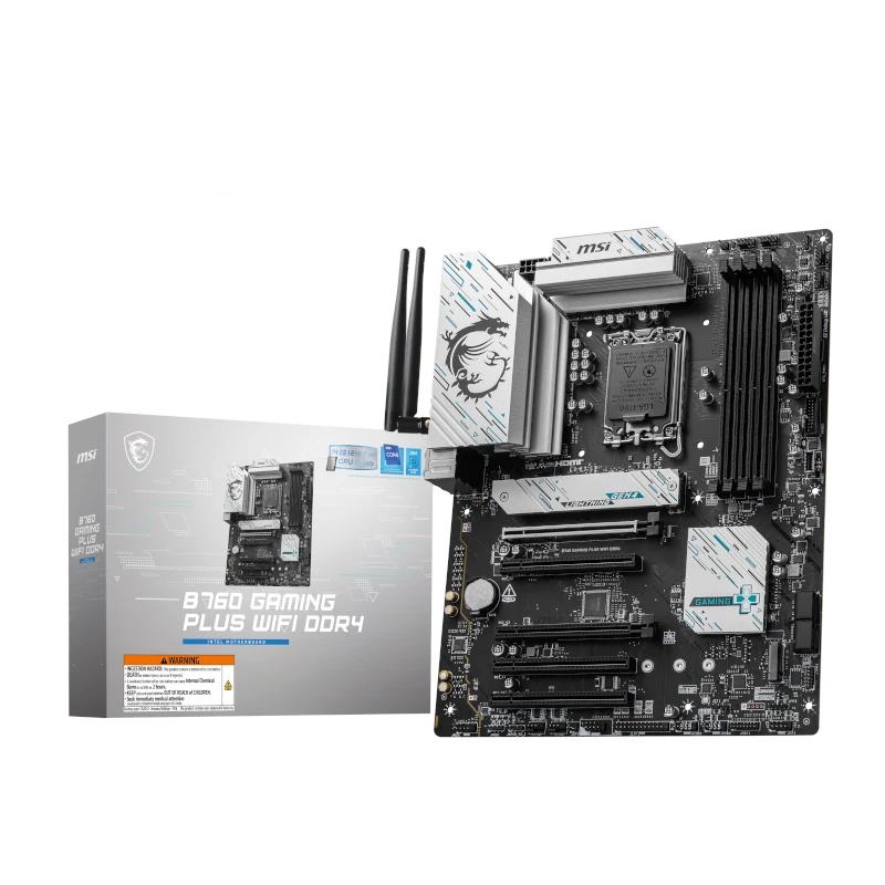 MSI Placa Base B760 GAMING PLUS WIFI DDR4 1700 - detalle