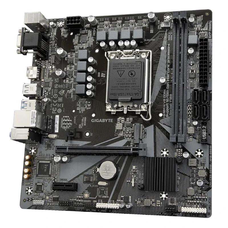 Gigabyte Placa Base H610M H V2 DDR5  mATX 1700 - detalle