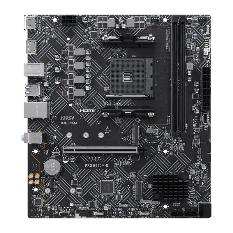 MSI Placa Base PRO B550M-B mATX AM4 - detalle