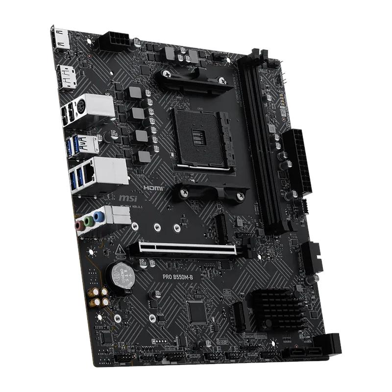 MSI Placa Base PRO B550M-B mATX AM4 - detalle