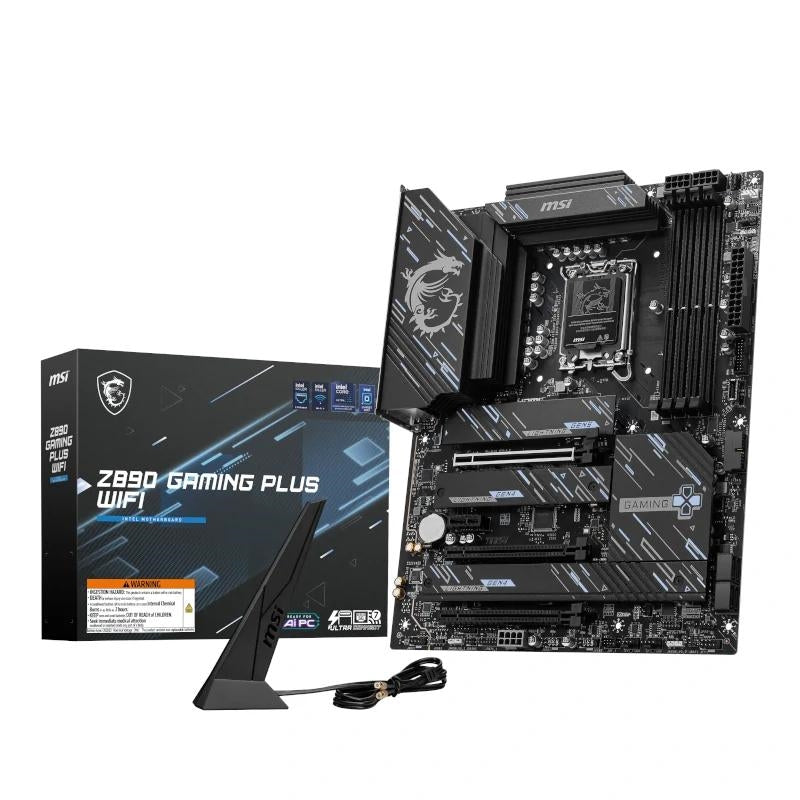 Placa base MSI Z890 GAMING PLUS WIFI ATX LGA1851 