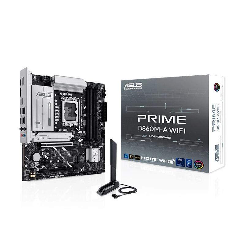 ASUS PLACA BASE PRIME B860M-A WIFI mATX 1851 - detalle