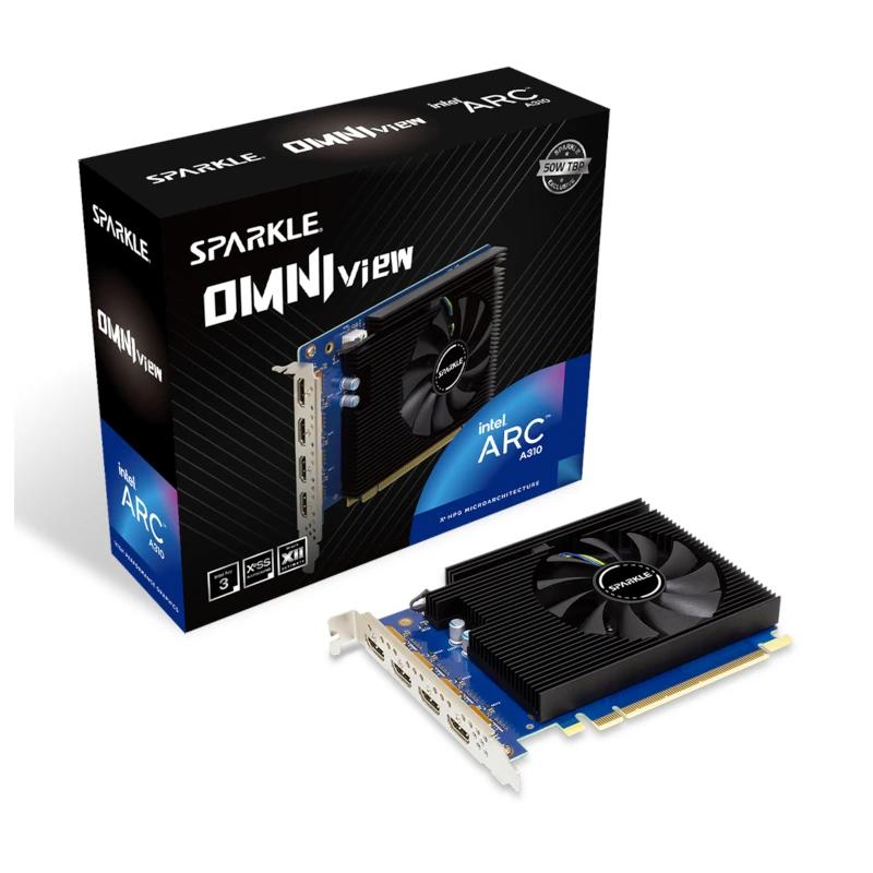 SPARKLE VGA INTEL ARC A310 Omni View 4G DDR6 4HDMI - detalle