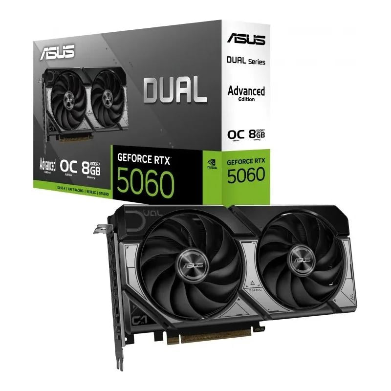 ASUS VGA NVIDIA DUAL RTX 5060 O8G-A 8GB DDR7