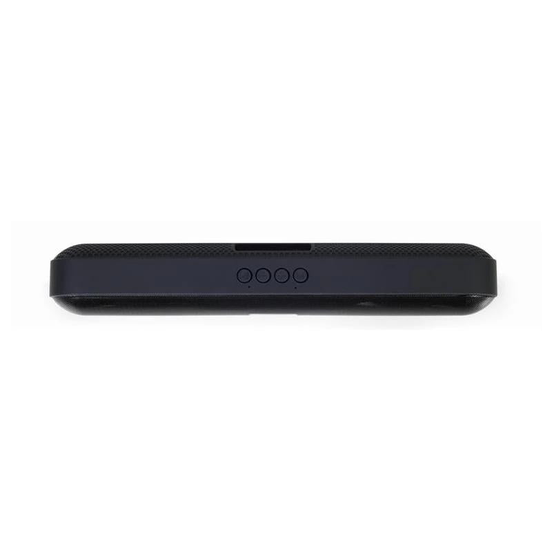 GEMBIRD Barra sonido Bluetooth luz led negra - detalle