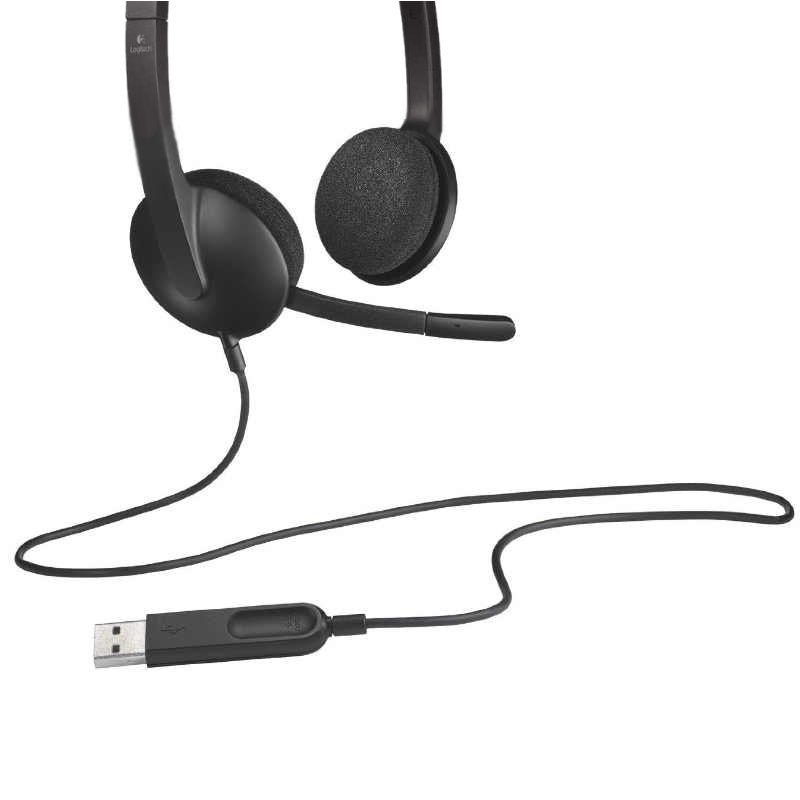 Logitech Auricular+Micro H340 USB - detalle