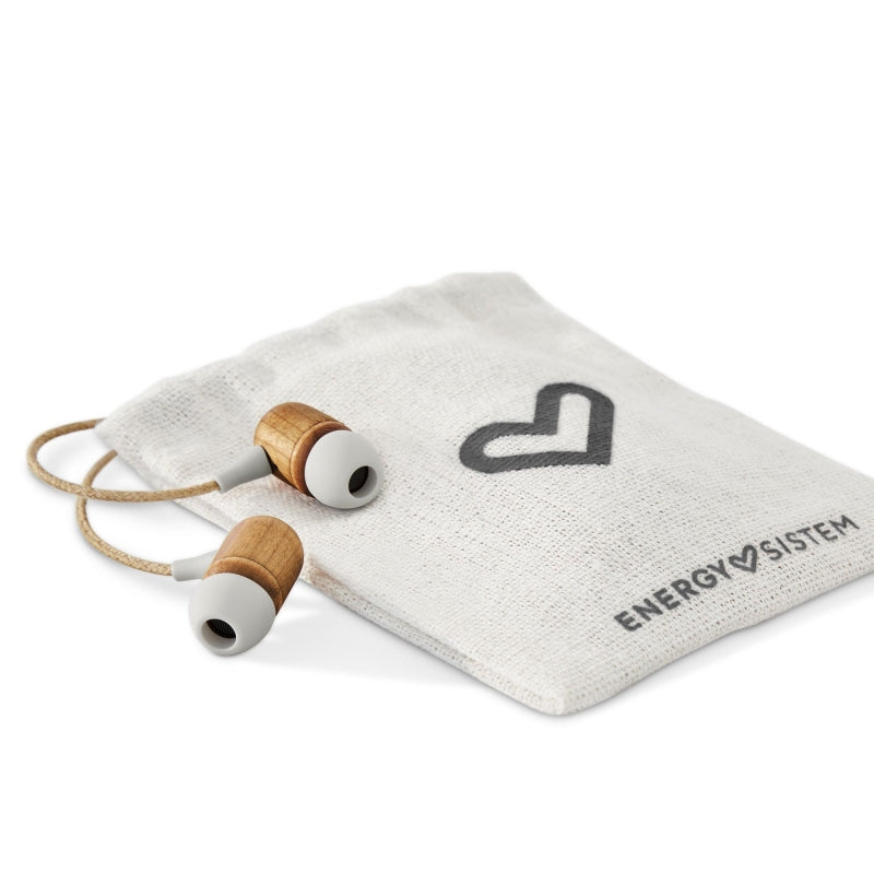 Auriculares Energy Eco Wood de cereixa
