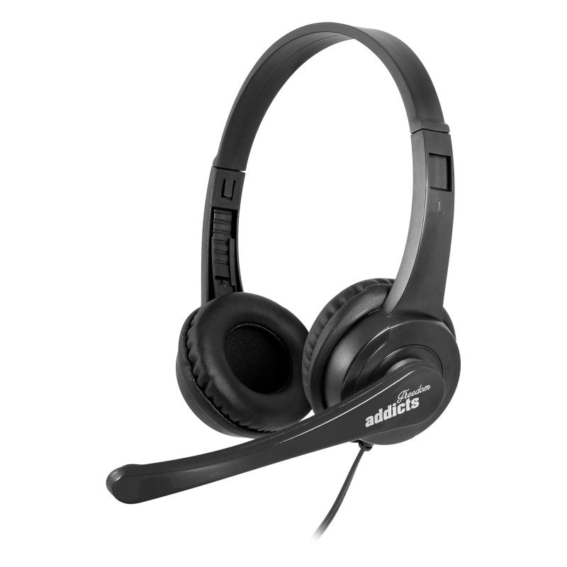 Auriculares NGS VOX 505 con control de volume micro USB, negros