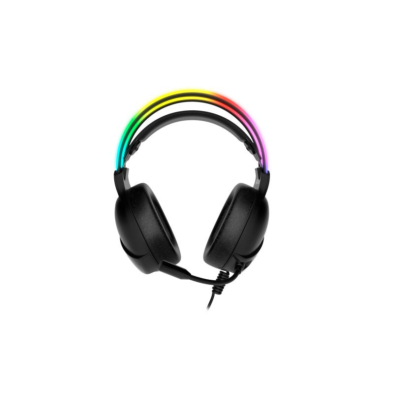 KROM Auricular Gaming KLAIM RGB LED - detalle