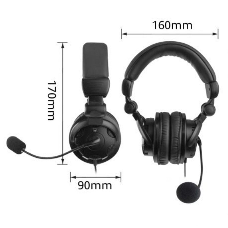 Auriculares Ewent EW3564 con control de volume