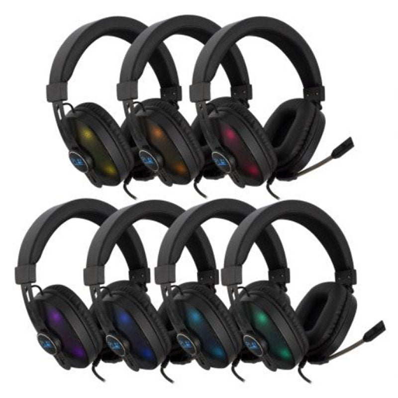 Auriculares Ewent PL3321 con iluminación LED RGB