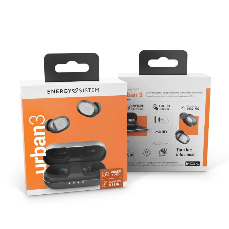 Auriculares Energy Sistem Urban3 Graphite BT 5.0