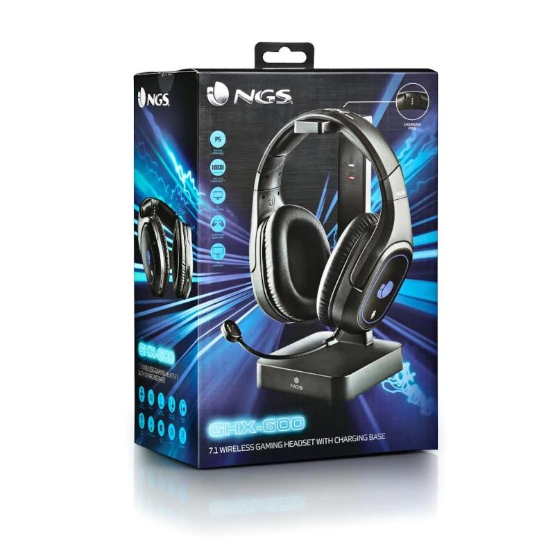 NGS Auricular Gaming inalambrico GHX600 7.1 - detalle