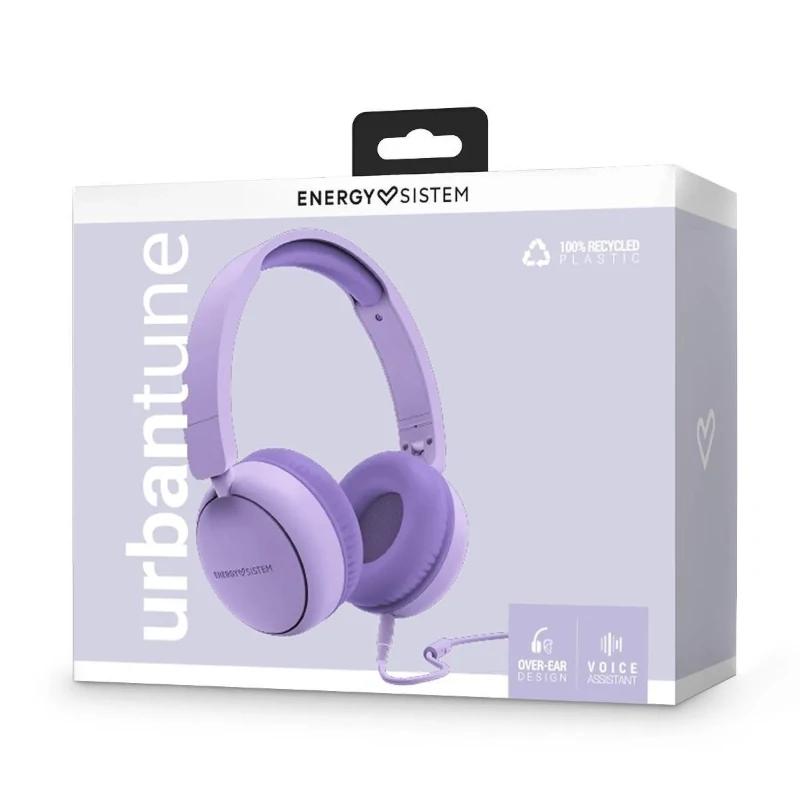 Energy Sistem UrbanTune  Auric. con cable y micro - detalle