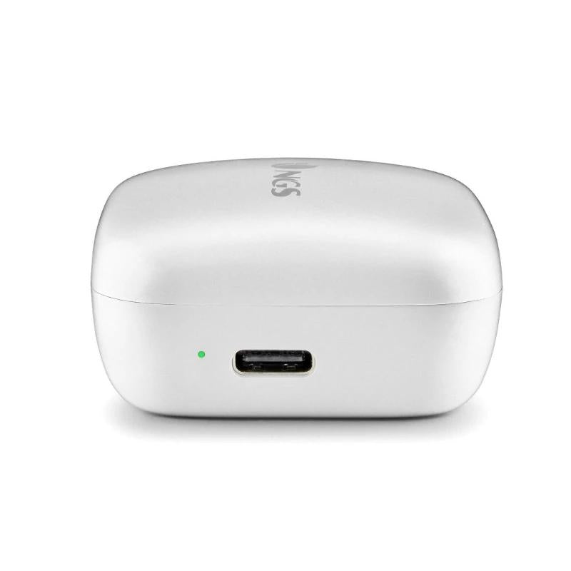Auriculares estéreo NGS Artica Move BT e TW brancos 