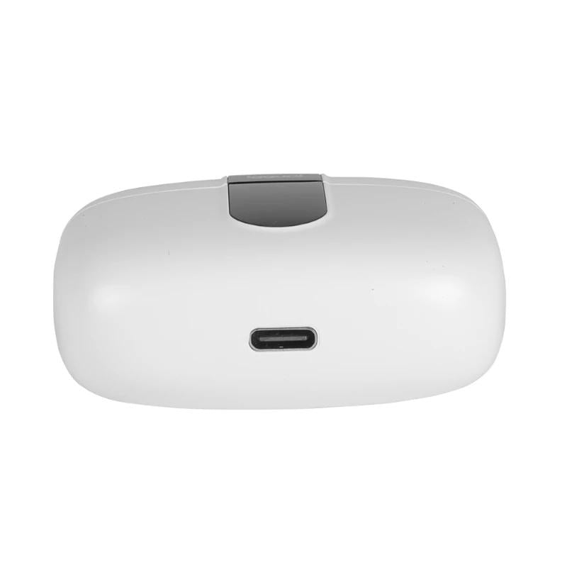 Auriculares sen fíos Bluetooth TWS brancos iggual