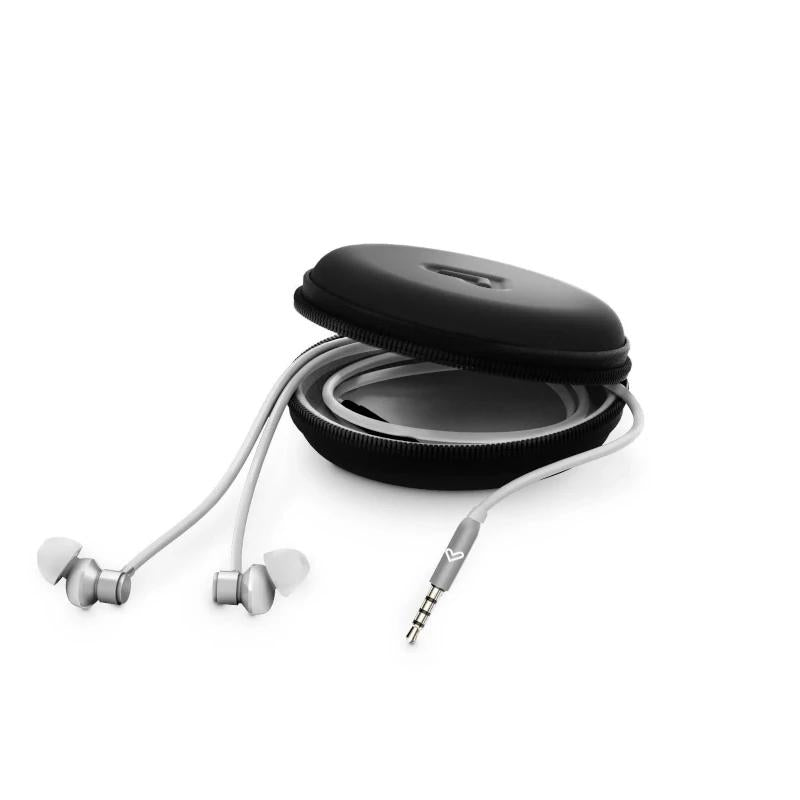 Auriculares Energy Sistem prata metalizada 