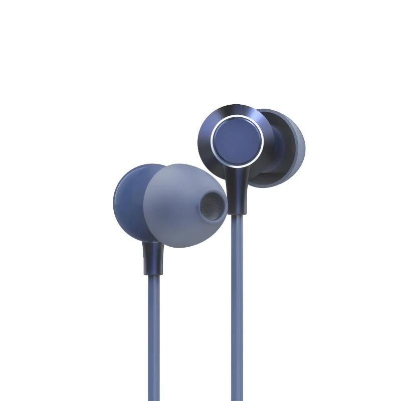 Auriculares Energy Sistem Metalized Tipo C Azul Mariño 