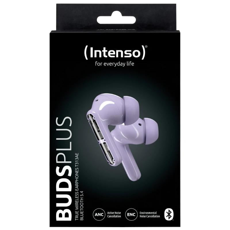 Intenso | Auriculares Buds Plus TWS ANC+ENC | lila 