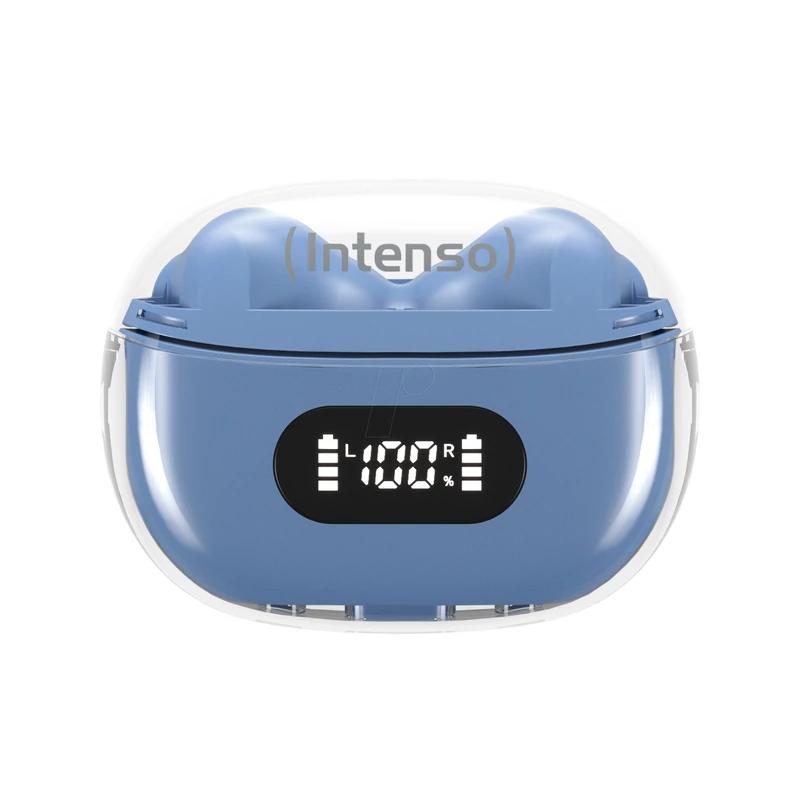Intenso | Auriculares Buds Plus TWS ANC+ENC | Azul 
