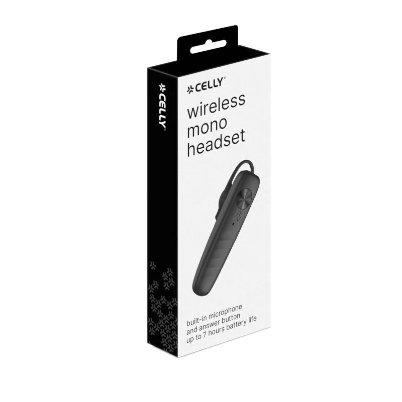 Celly Auricular mono Bluetooth Negro - detalle