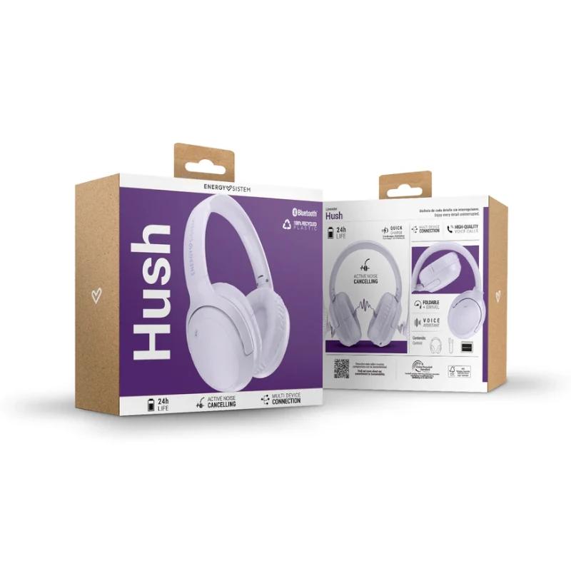 Energy Sistem Auriculares Hush Lavender BT ANC
