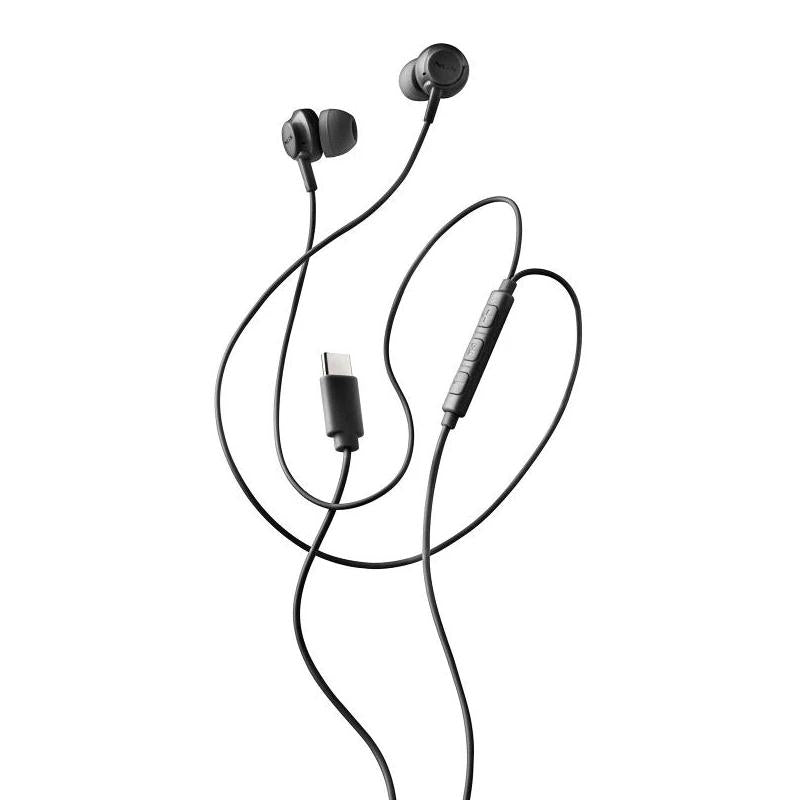 NGS Auricular Negre Estèreo USB-C Amb Cable 