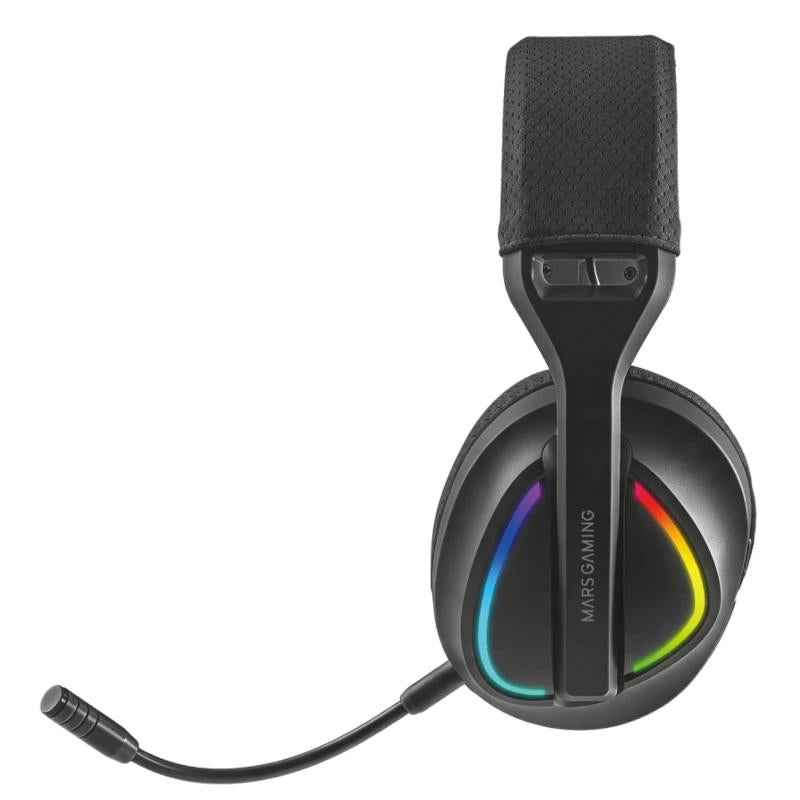 MARS GAMING AURICULAR TRI-MODO 40H NEGRO - detalle
