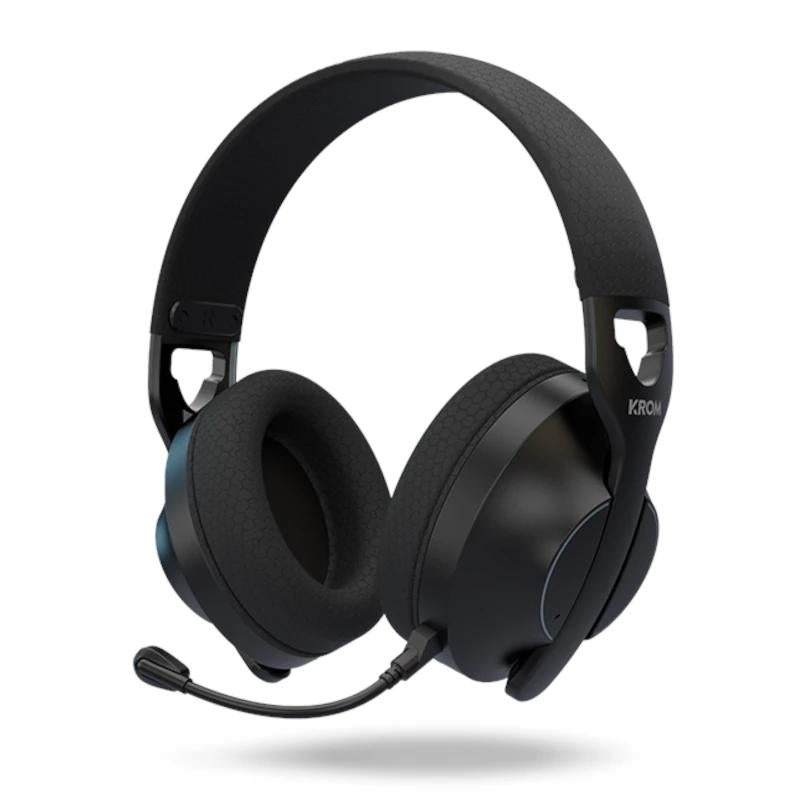 KROM PHASE Auricular GAMING Inalámbrico Negro