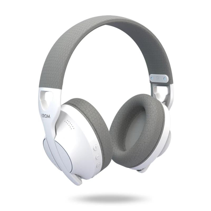 KROM PHASE Auricular GAMING Inalámbrico Blanco - detalle