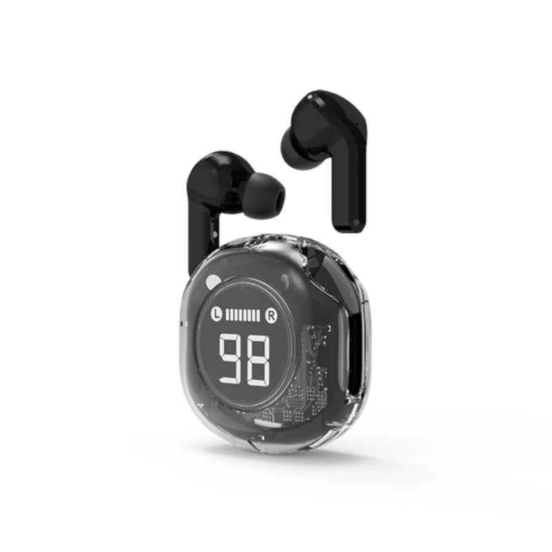 Gembird Auricular Bluetooth Ind. Batería LCD Negro