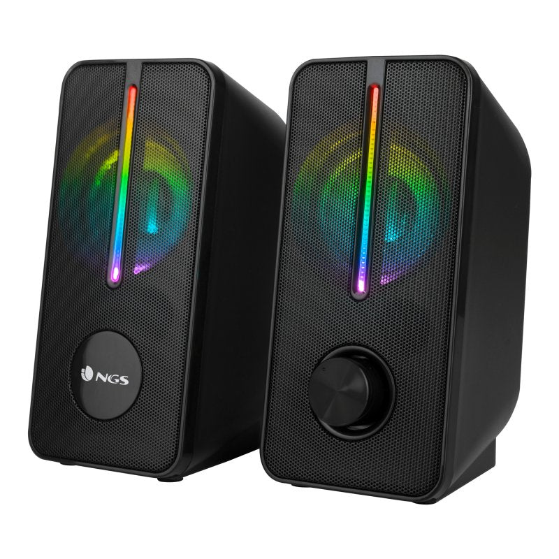 NGS Altavoces GAMING RGB 12W USB GSX-150 - detalle