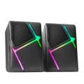Altofalantes para xogos Mars MS-H RGB negros 
