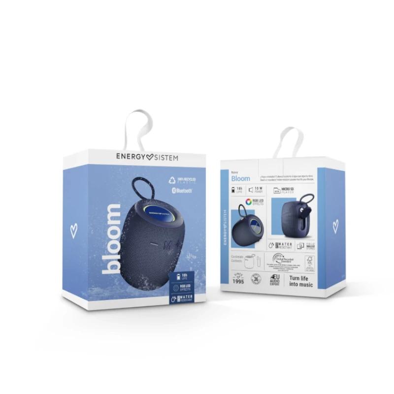 Altofalante Bluetooth Energy Sistem Bloom azul mariño 