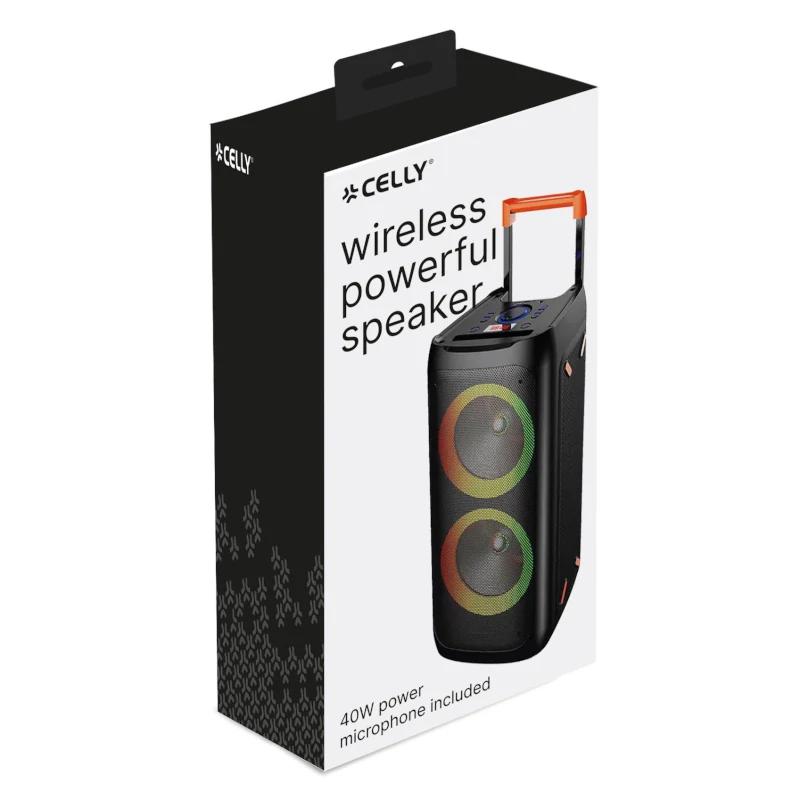 Celly Altavoz Trolley Partyspeakerbk Rgb - detalle