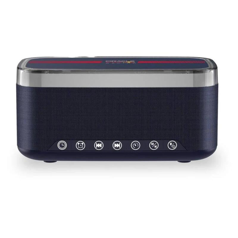 Red Bull Altavoz Radio Despertador Cargador 12W - detalle