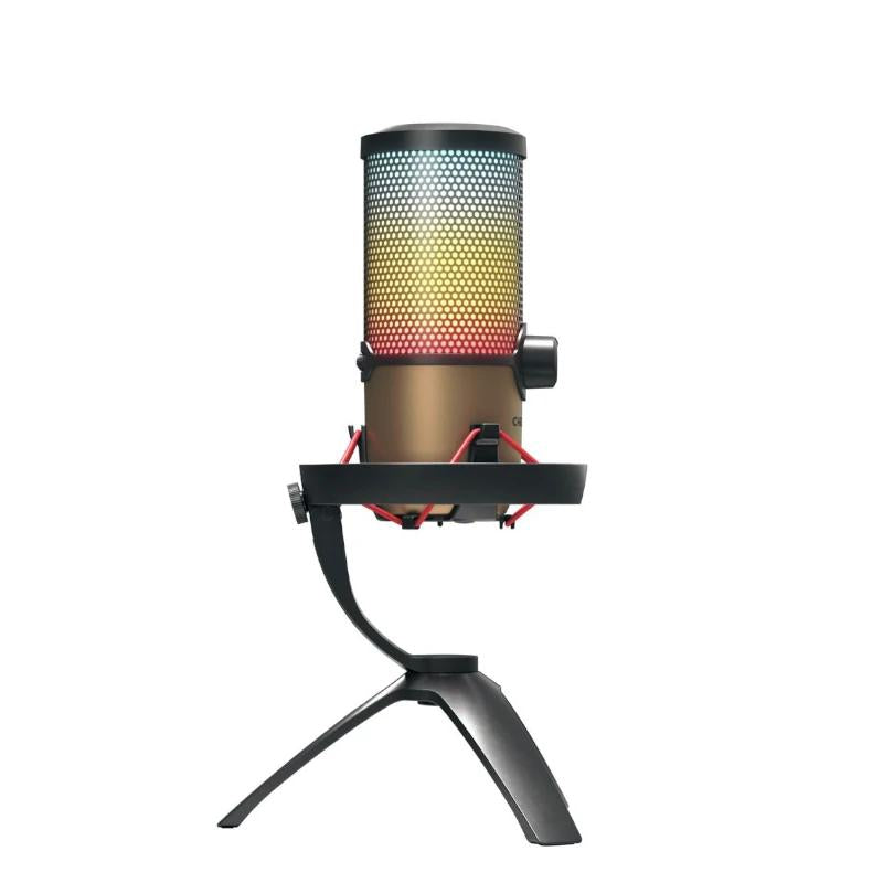 CHERRY Micrófono RGB 9.0 oficina,streaming,gaming - detalle