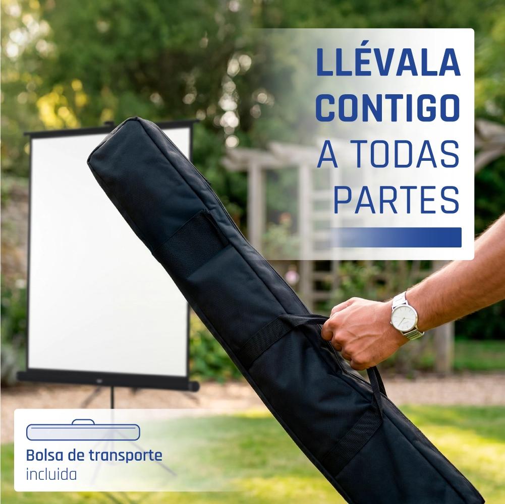 iggual Pantalla 72" 152x115 cm 4:3 trípode+bolsa - detalle