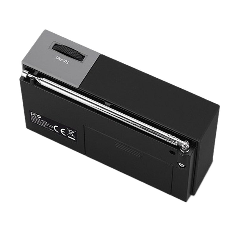SPC Jetty Lite AM/FM Radio Gris - detalle