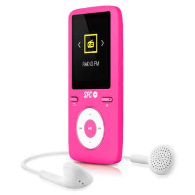 SPC Reproductor MP4+Radio 8488P 8GB Rosa - detalle