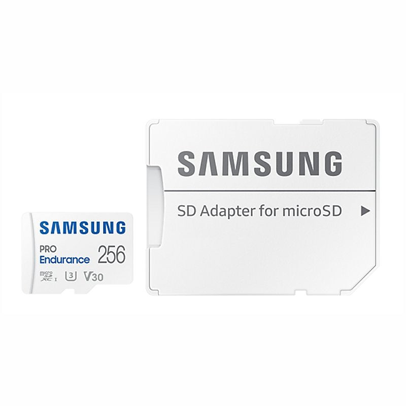 Samsung MicroSDHC Pro Endurance 256GB Clase 10 c/a - detalle