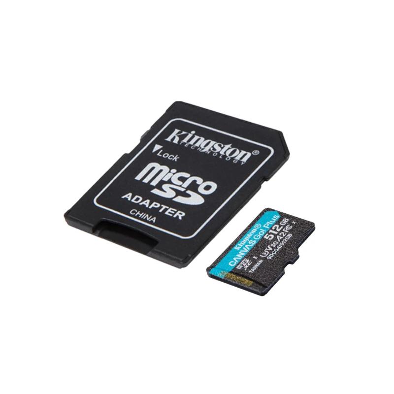 Kingston microSD Canvas Go! Plus 4 512GB 200 MB-s - detalle