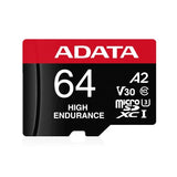 ADATA High Endurance microSDXC UHS-I 64GB V30 A2