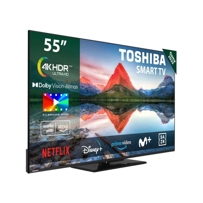 TOSHIBA TV 55" 55UV3463DG UHD SMART TV PEANA - detalle