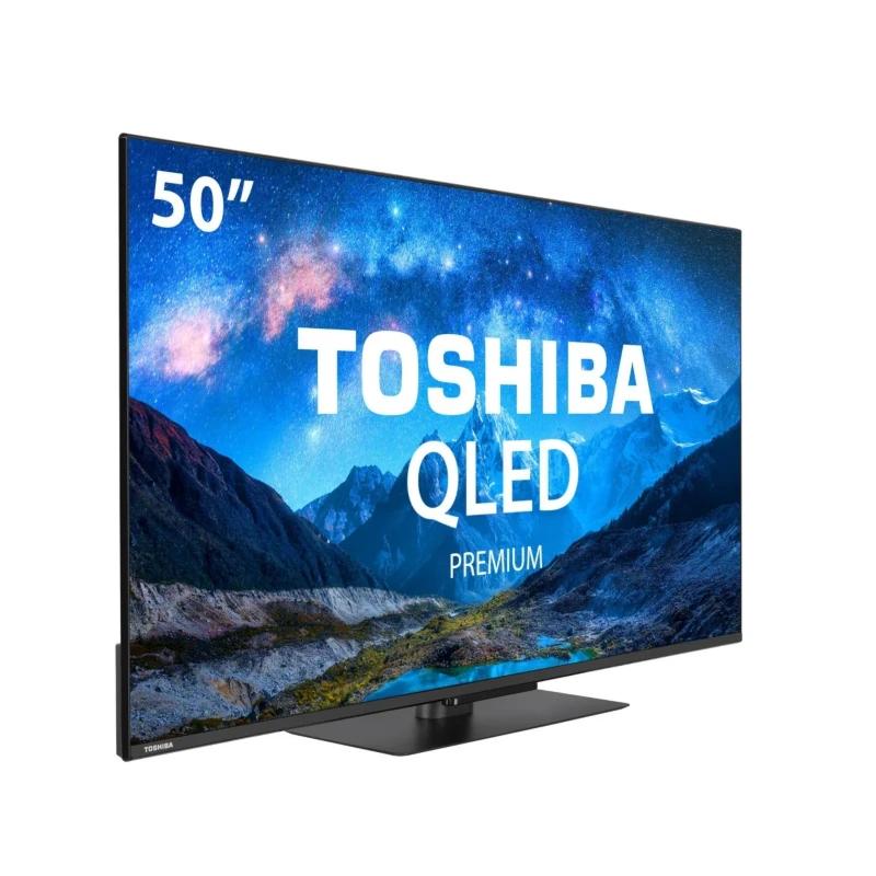 TOSHIBA TV 50" 50QV3F63DG UHD QLED SMART TV ALLM - detalle