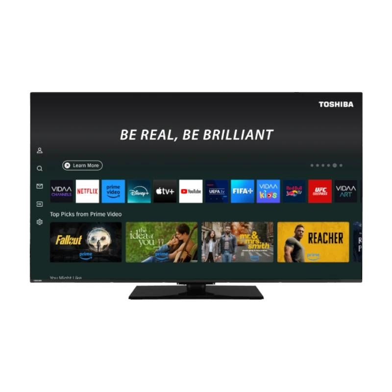 TOSHIBA TV 65" 65QV3F63DG UHD QLED SMART TV ALLM 